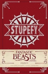 bokomslag Fantastic Beasts and Where to Find Them: Stupefy Hardcover Ruled Journal