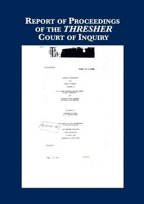 Record of Proceedings of THRESHER Inquiry 1