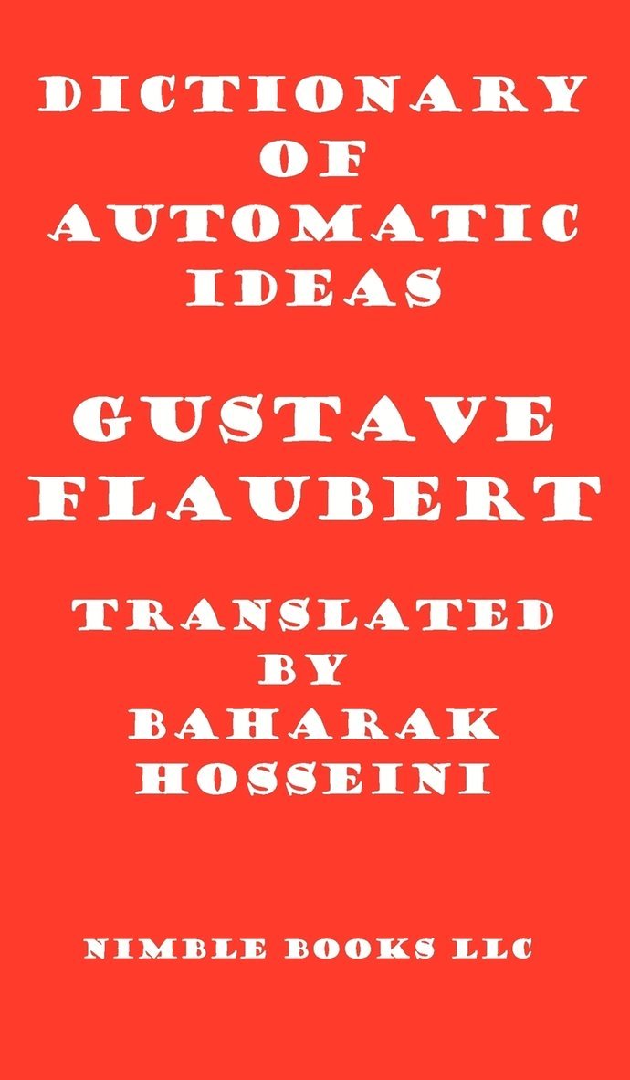 Dictionary of Automatic Ideas 1