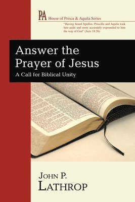 bokomslag Answer the Prayer of Jesus