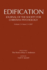 bokomslag Edification-Journal of the Society of Christian Psychology