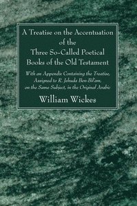 bokomslag A Treatise on the Accentuation of the Three So-Called Poetical Books of the Old Testament