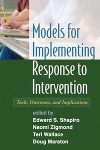 bokomslag Models for Implementing Response to Intervention