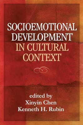 bokomslag Socioemotional Development in Cultural Context