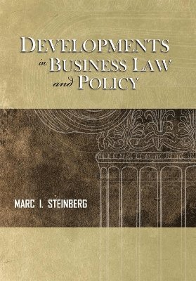 Developments in Business Law and Policy 1