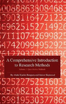 Abdul Karim Bangura, Junior Hopwood - Comprehensive Introduction to Research Methods, Häftad
