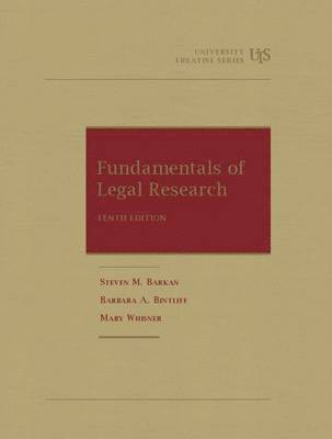 Fundamentals of Legal Research 1