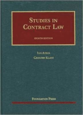 Studies in Contract Law