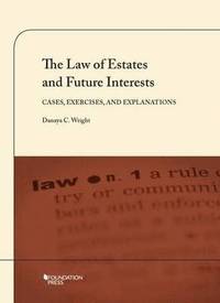 bokomslag The Law of Estates and Future Interests