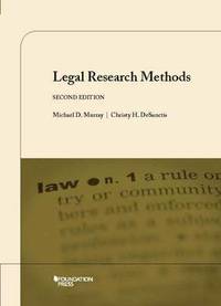 bokomslag Legal Research Methods