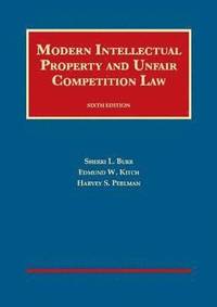bokomslag Intellectual Property and Unfair Competition Law
