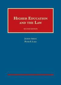bokomslag Higher Education and the Law