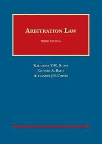 bokomslag Arbitration Law