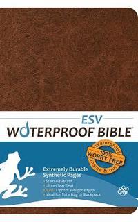 bokomslag Waterproof Bible-Esv-Brown