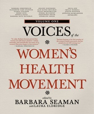 bokomslag Voices of the Women's Health Movement, Vol.1