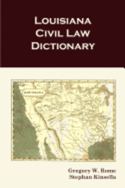 bokomslag Louisiana Civil Law Dictionary