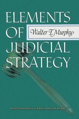 bokomslag Elements of Judicial Strategy