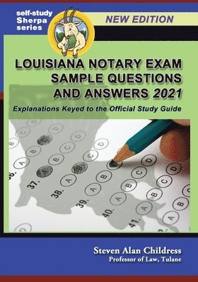 Louisiana Notary Exam Sample Questions and Answers 2021 1