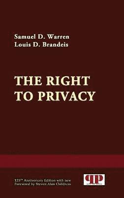 bokomslag The Right to Privacy