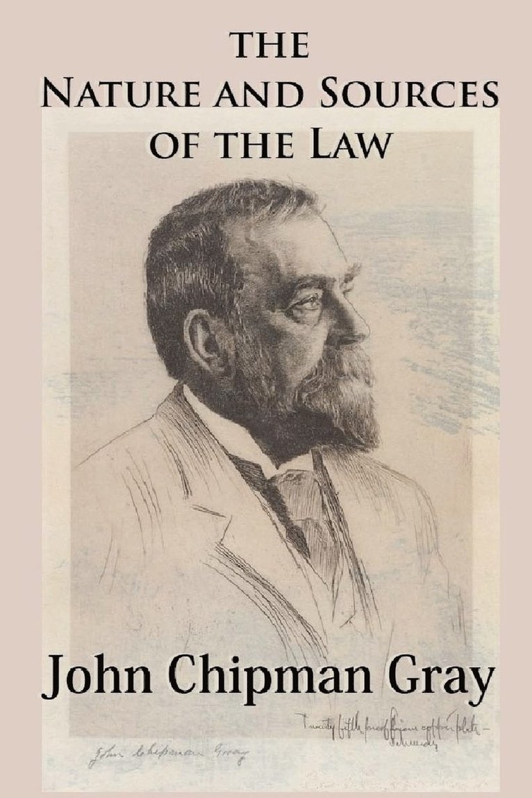 The Nature and Sources of the Law 1