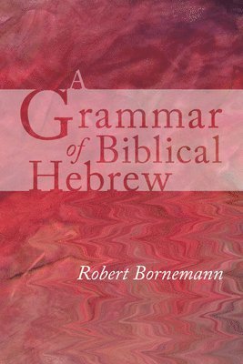 A Grammar of Biblical Hebrew 1