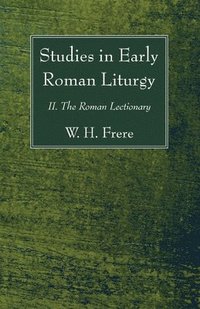 bokomslag Studies in Early Roman Liturgy