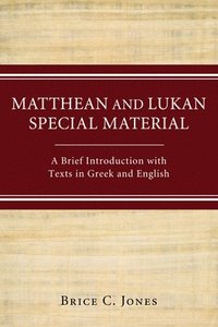 bokomslag Matthean and Lukan Special Material