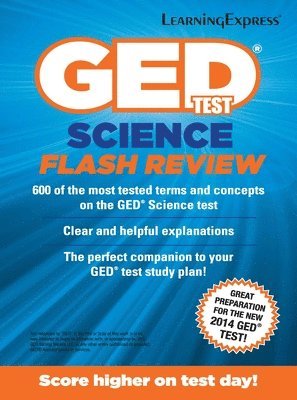 GED Test Science Flash Review 1