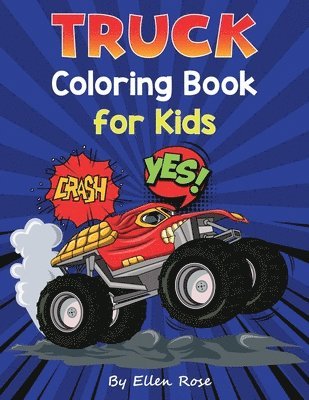 bokomslag Truck Coloring Book for Kids