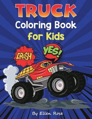 Truck Coloring Book for Kids 1