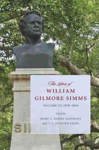 bokomslag The Letters of William Gilmore Simms