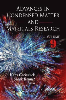 bokomslag Advances in Condensed Matter & Materials Research