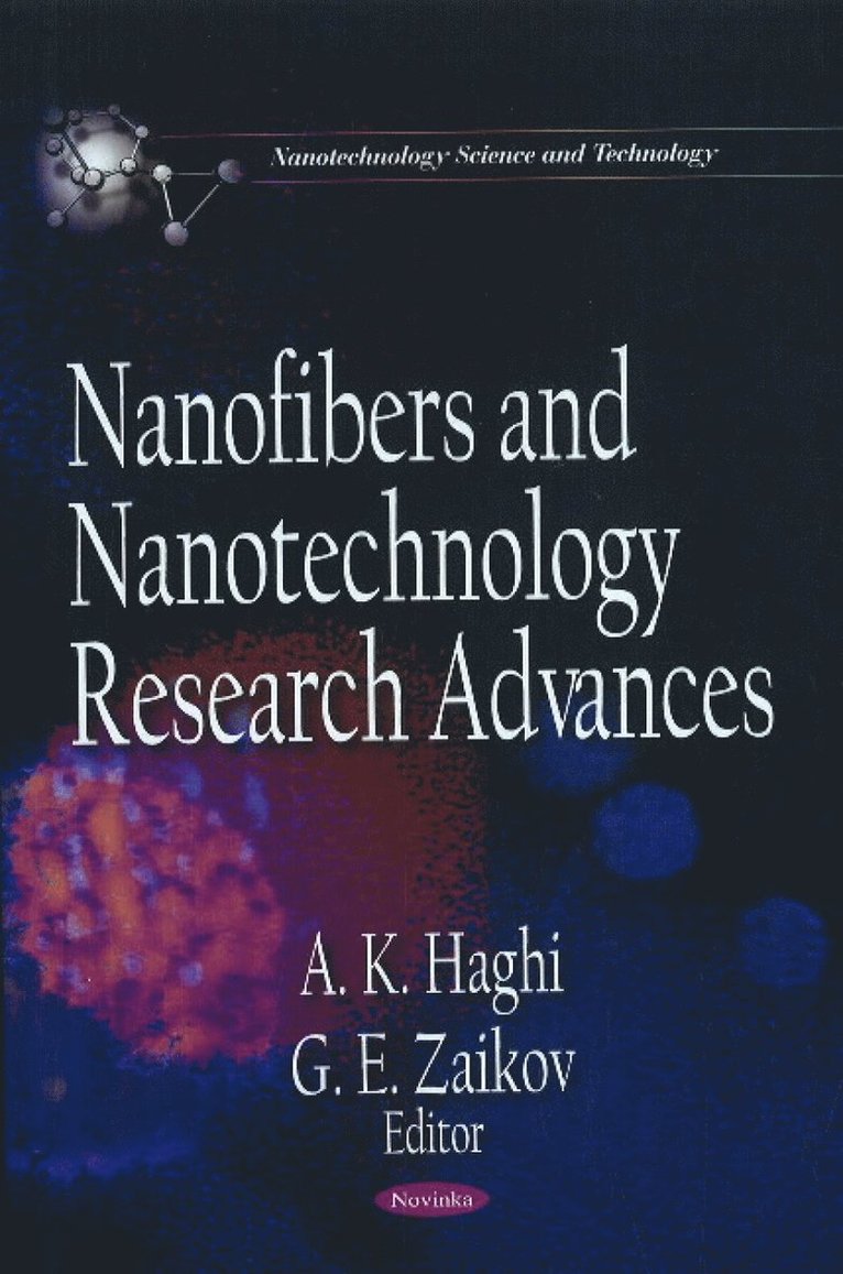 A K Haghi, G E Zaikov - Nanofibers & Nanotechnology Research Advances, Häftad