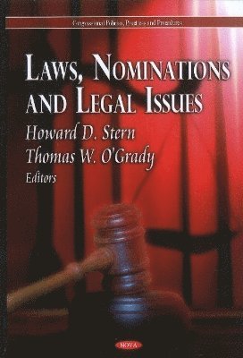 bokomslag Laws, Nominations & Legal Issues