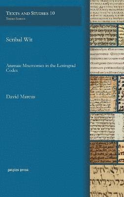 David Marcus - Scribal Wit, Inbunden
