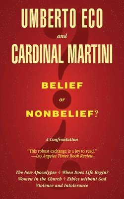 Belief or Nonbelief? 1