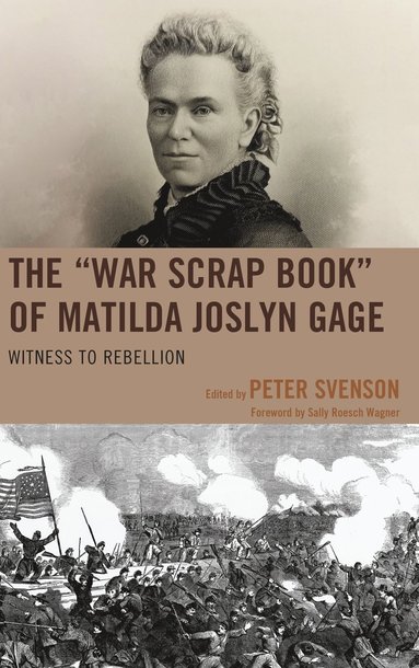 bokomslag "War Scrap Book" of Matilda Joslyn Gage