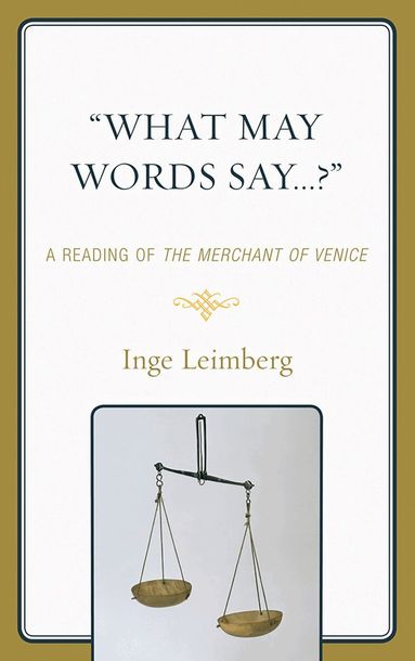 Inge Leimberg - 'What May Words Say . . . ?', Inbunden