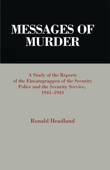 Ronald Headland - Messages of Murder, Inbunden