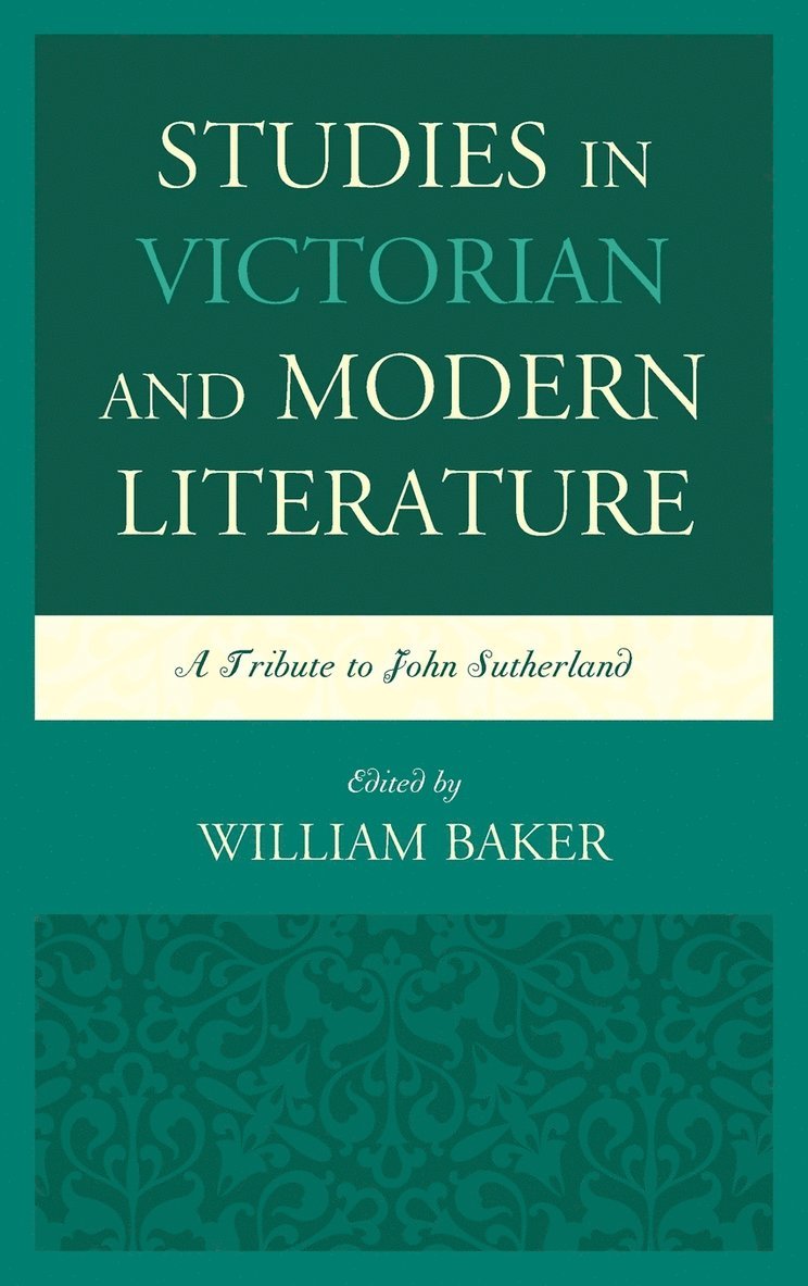 Studies in Victorian and Modern Literature 1