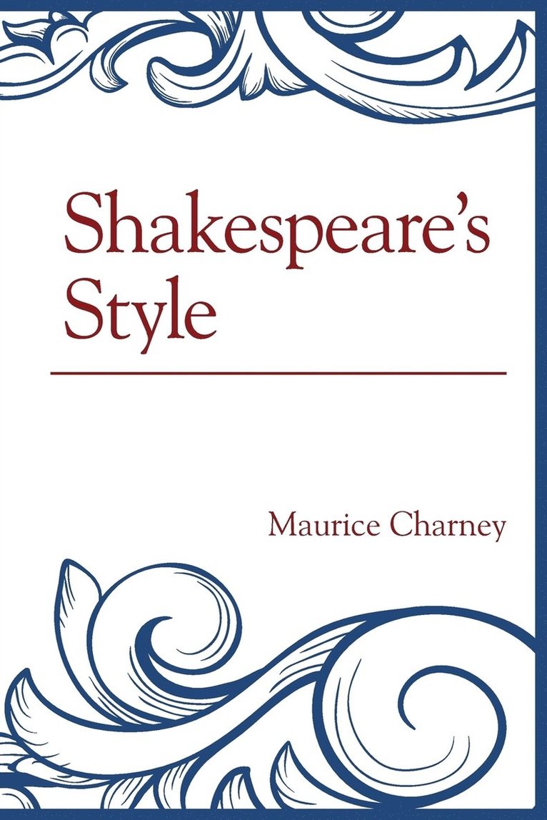 Shakespeare's Style 1