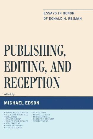 Michael Edson - Publishing, Editing, and Reception, Inbunden