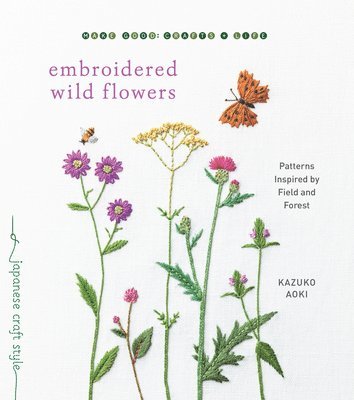 bokomslag Embroidered Wild Flowers