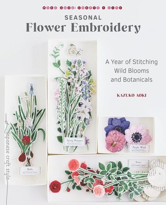 bokomslag Seasonal Flower Embroidery