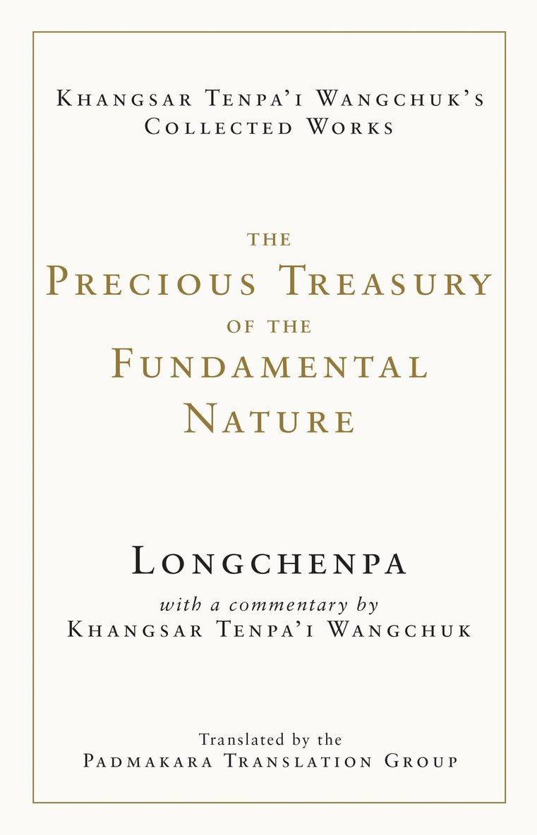 Precious Treasury of the Fundamental Nature