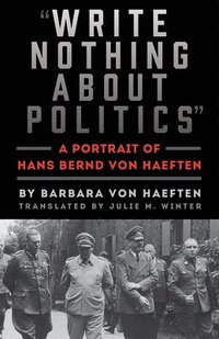 bokomslag "Write Nothing about Politics"