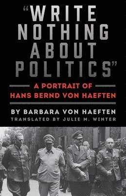 bokomslag "Write Nothing about Politics"