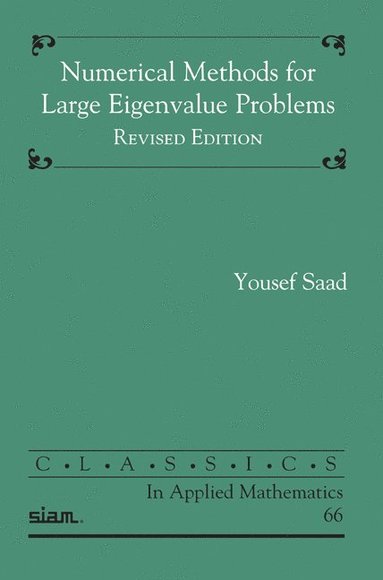 bokomslag Numerical Methods for Large Eigenvalue Problems