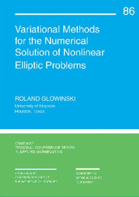 Variational Methods for the Numerical Solution of Nonlinear Elliptic Problems 1