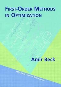 bokomslag First-Order Methods in Optimization